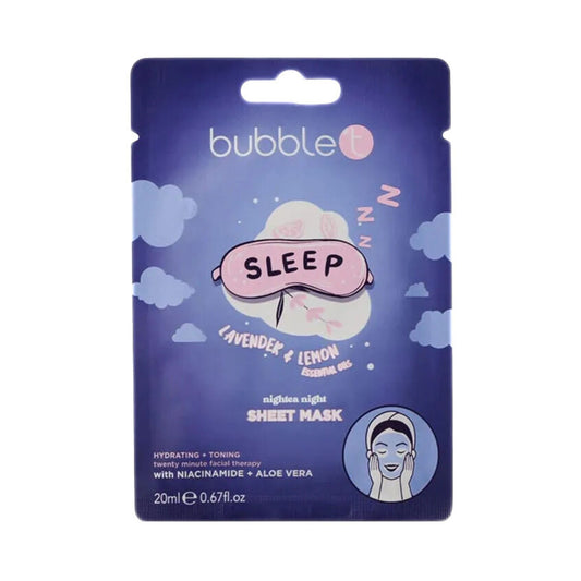 Bubble T Night Sheet Mask Lavender & Lemon