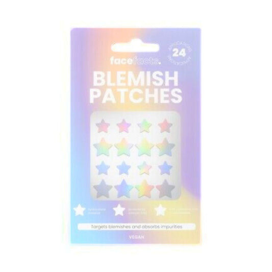 Face Facts Blemish Patches Holographic Stars