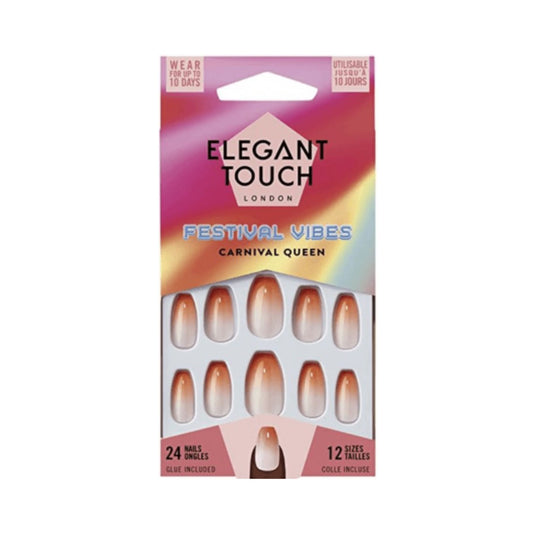 Elegant Touch False Nails Festival VIbes Carnival Queen