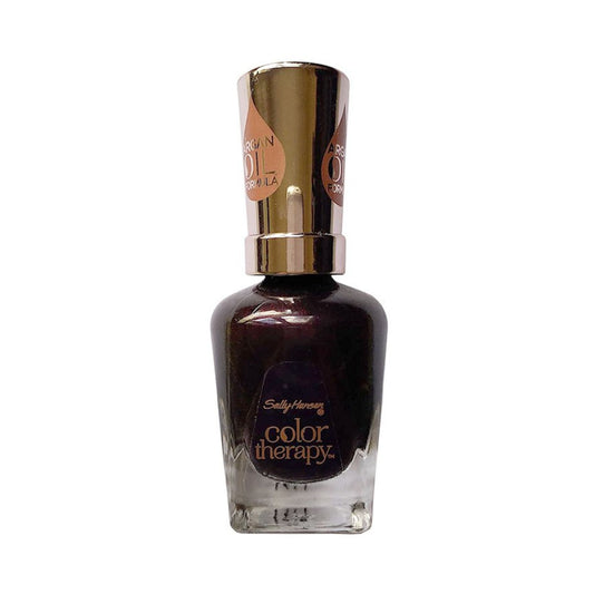 Sally Hansen Argan Oil Color Therapy Nail Polish 503 Merlot Ho Ho