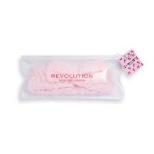 Revolution Skincare Bow Headband Pink