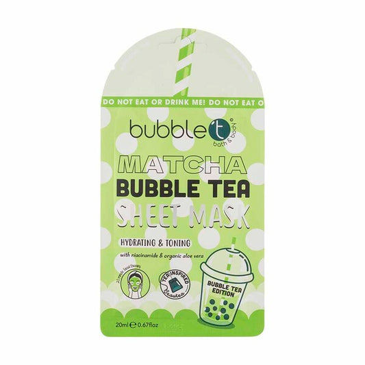 Bubble T Matcha Bubble Tea Sheet Mask