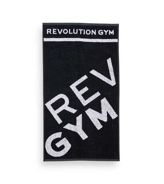 Revolution Gym Towel Black
