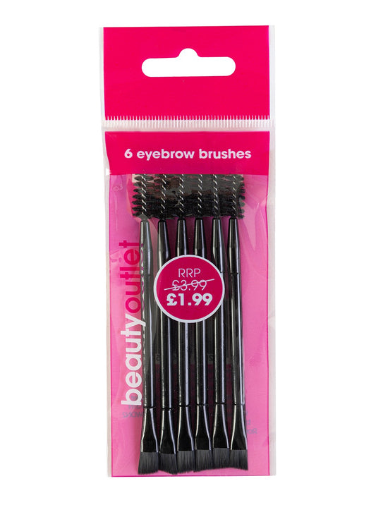 Beauty Outlet 6 Eyebrow Brushes